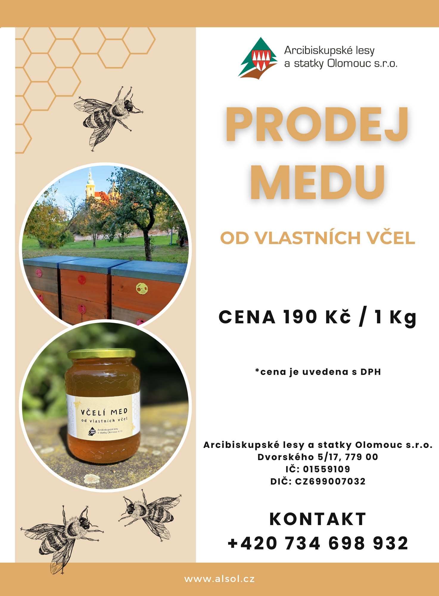 Prodej včelího medu