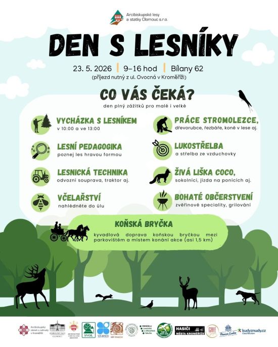Den s lesníky již tuto sobotu!