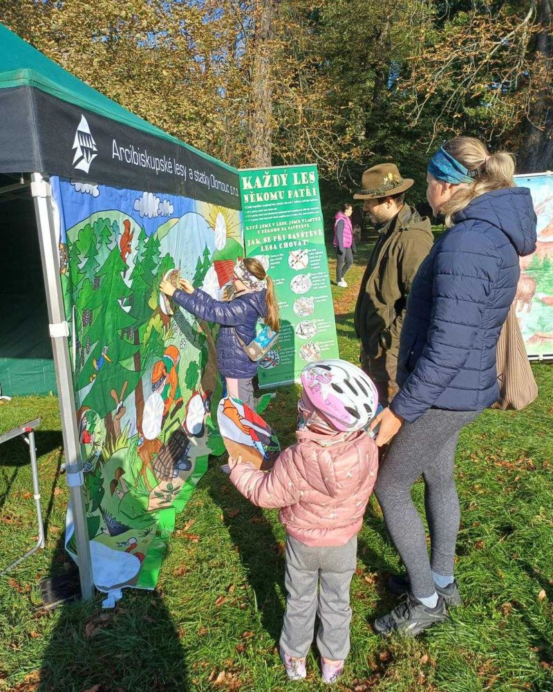 Oslavy lesa na Floře v Olomouci