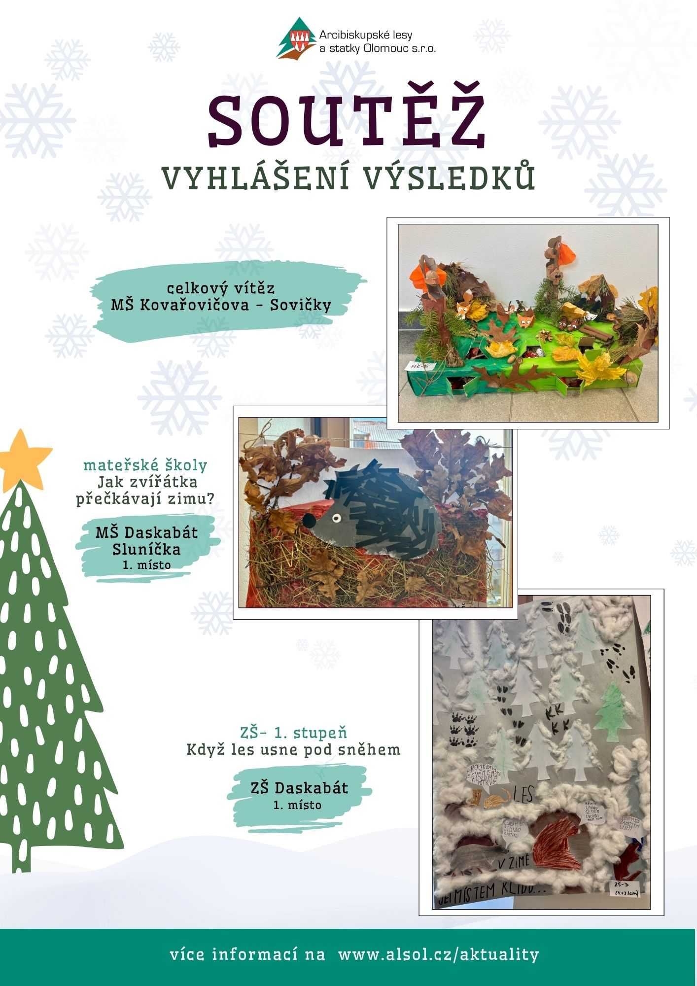 Vyhlášení soutěže o vánoční stromeček